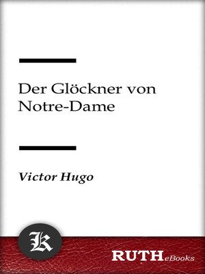 cover image of Der Glöckner von Notre-Dame